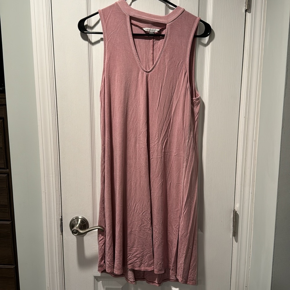 American Eagle medium pink tshirt dress